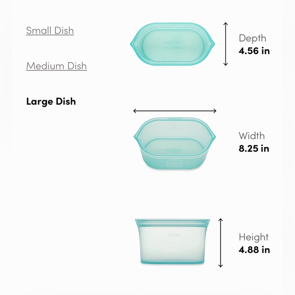 Zip top dish set - Picture 9 of 10